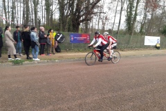 Romain B et Valentin à l'arrivée