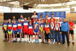 Photo de groupe des championnes et champions de France 2020