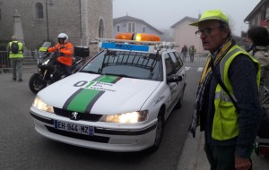 Voiture commissaire Ain et signaleur